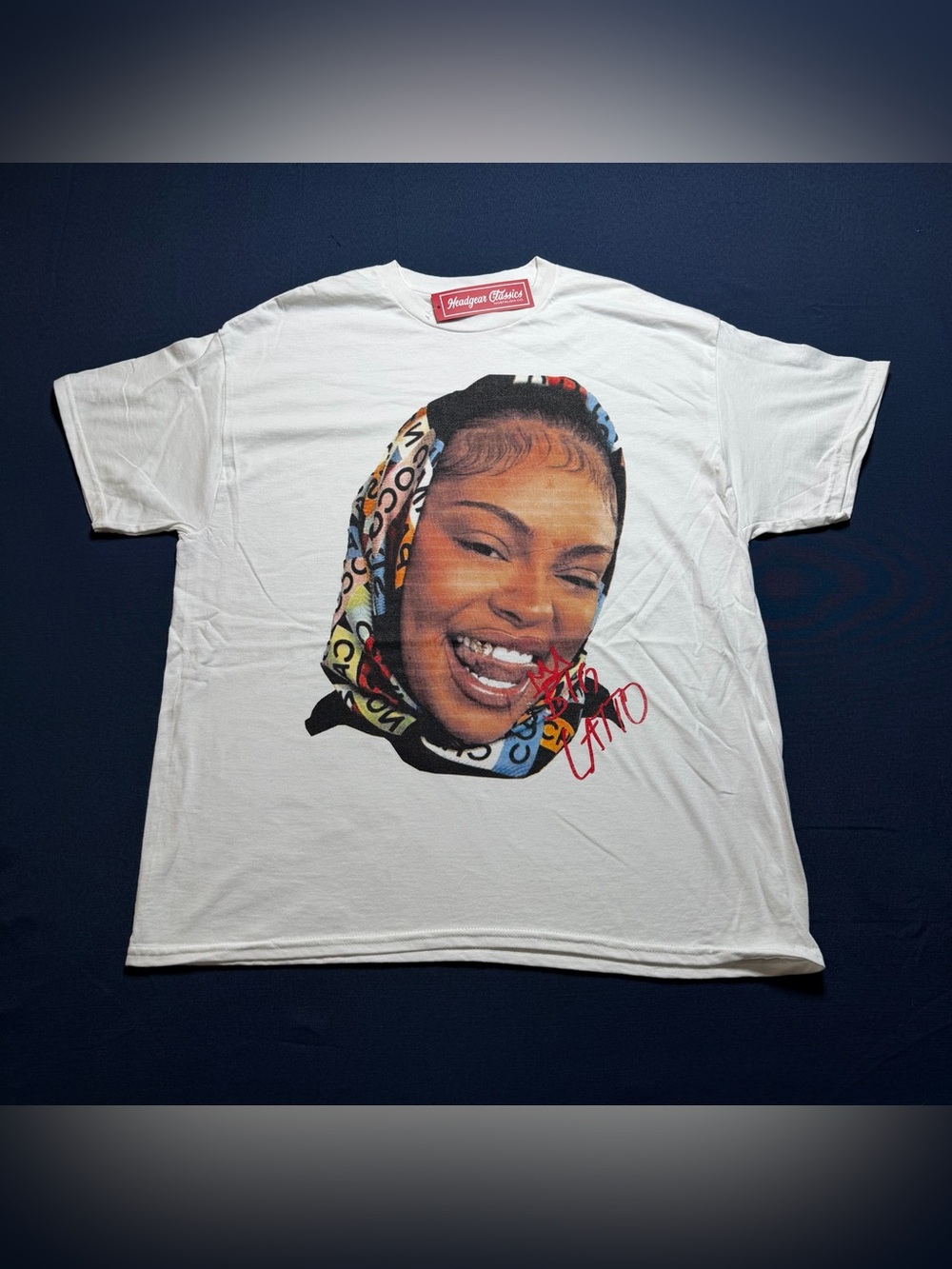 100% Cotton XL NWT Headgear Classics Big Latto Graphic Tee